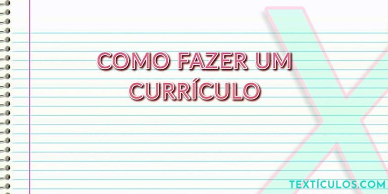 Como Criar um Currículo