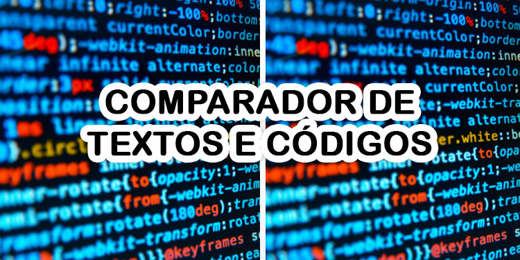 Leia mais sobre o artigo Comparador de Textos e Códigos