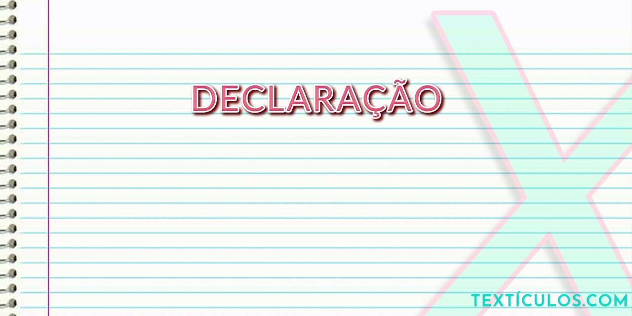 Declaração: Tudo o Que Você Precisa Saber