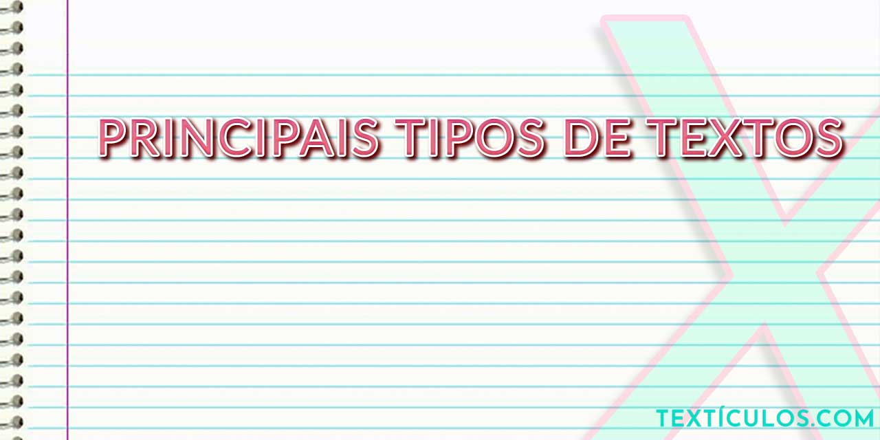 Principais Tipos de Textos