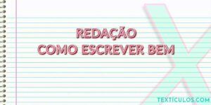 Redação: Aprenda Como Escrever